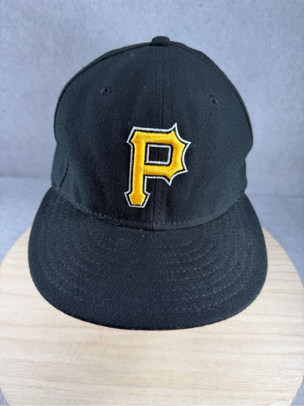 Pittsburgh Pirates New Era 59FIFTY On Field Hat 7 3/8 Black Cool Base MLB